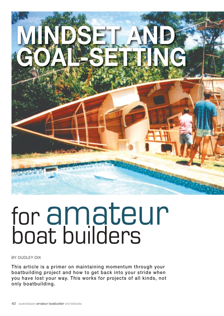 Australian Amateur Boat Builder Preview Pages