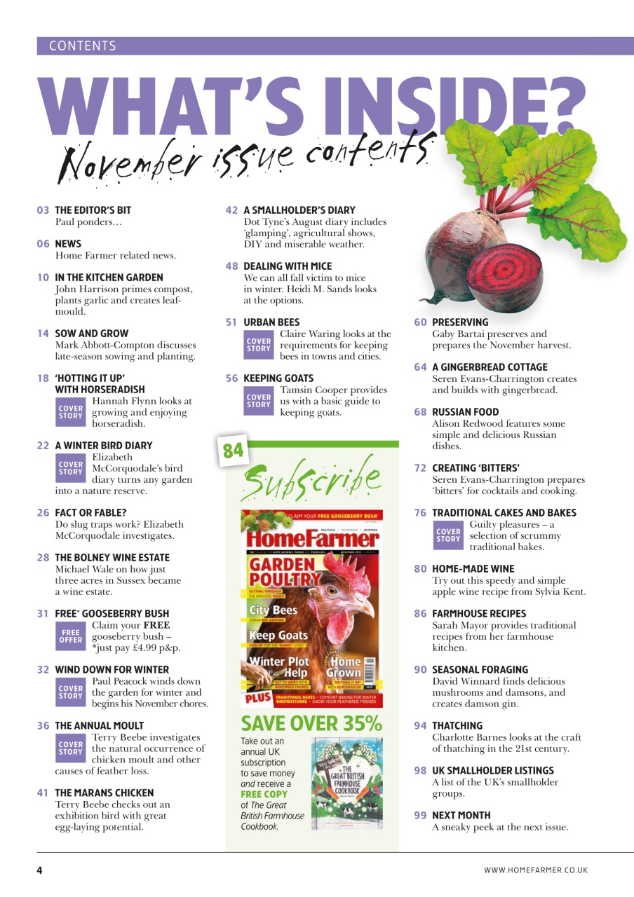 Home Farmer Magazine Preview Pages