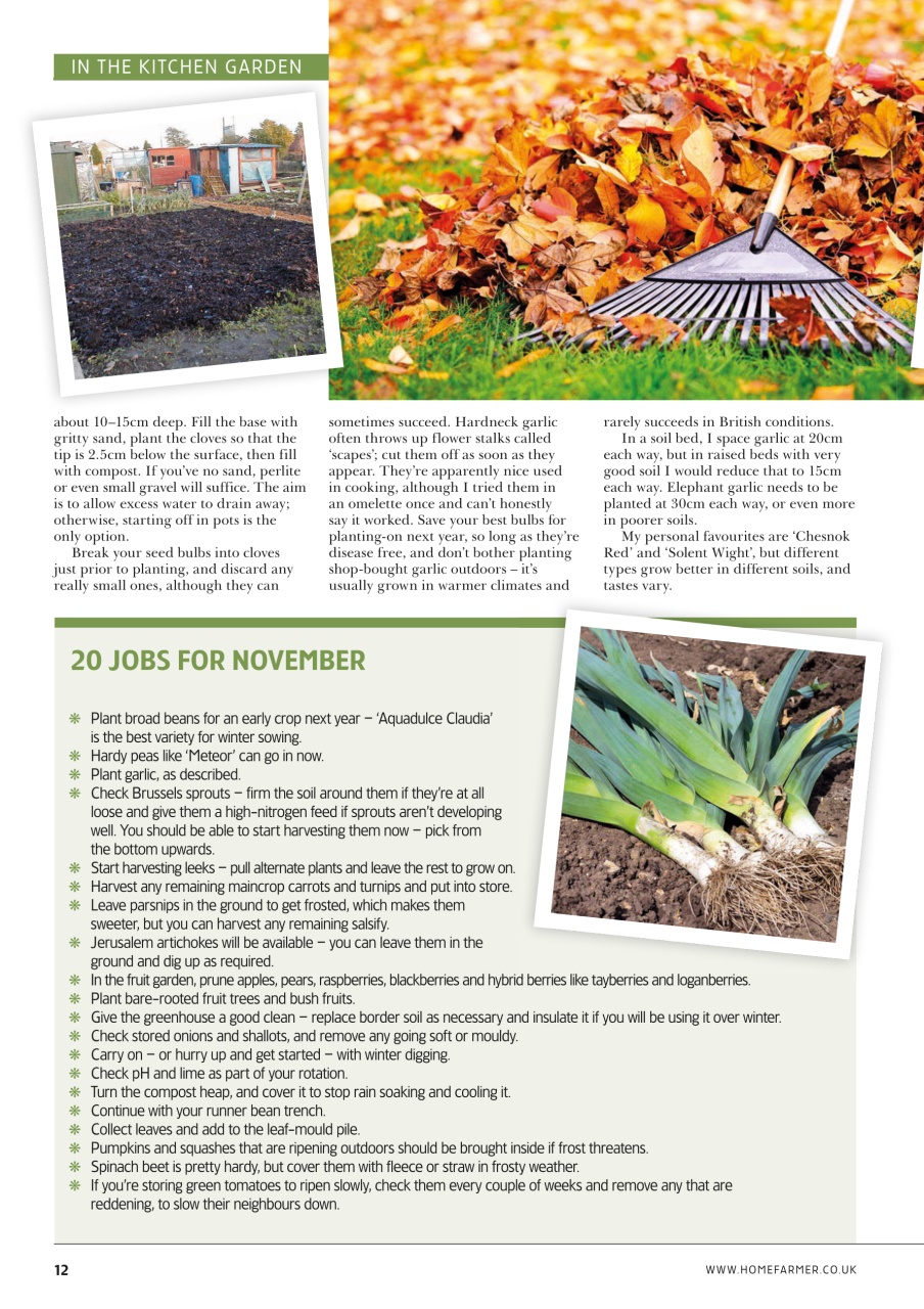 Home Farmer Magazine Preview Pages