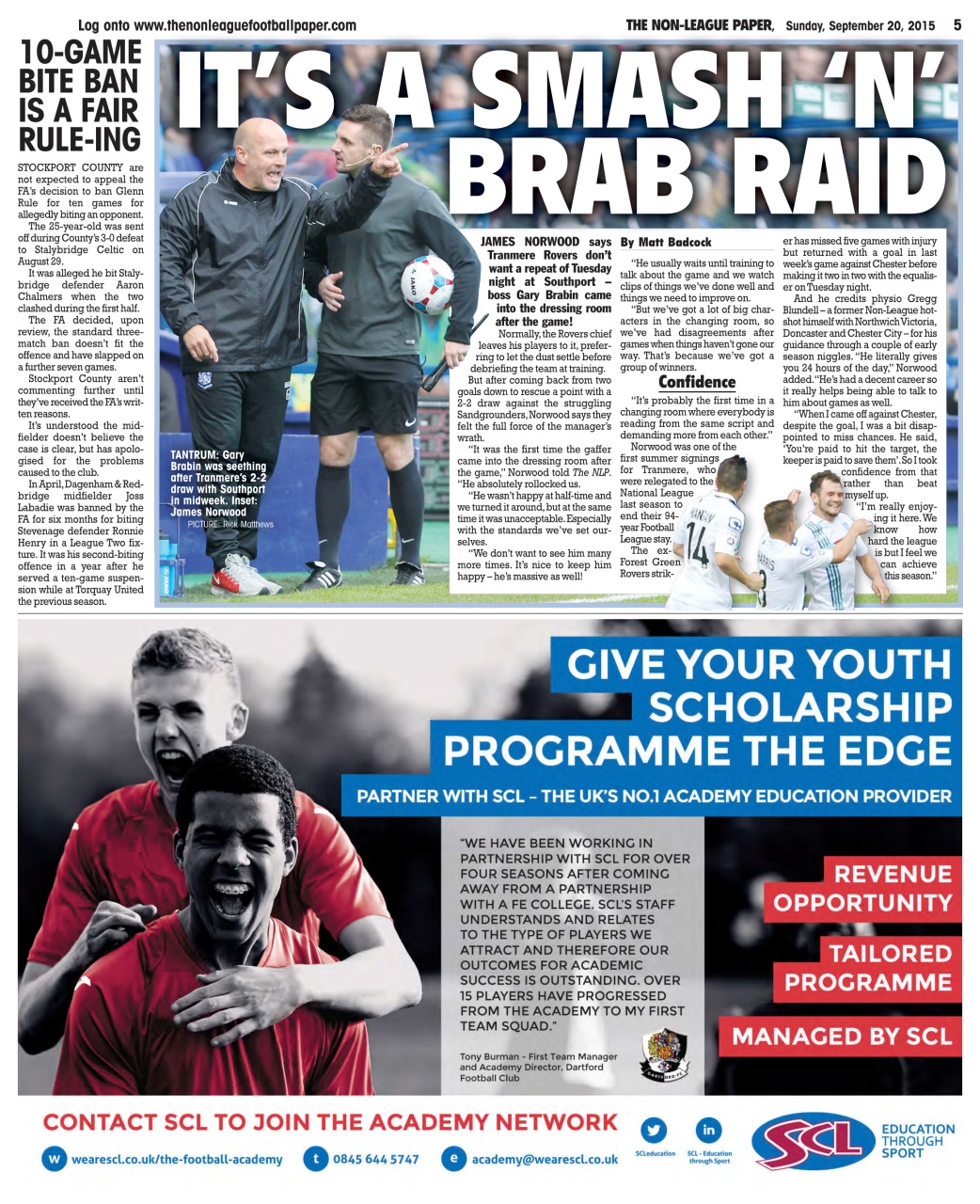 The Non-League Football Paper Preview Pages