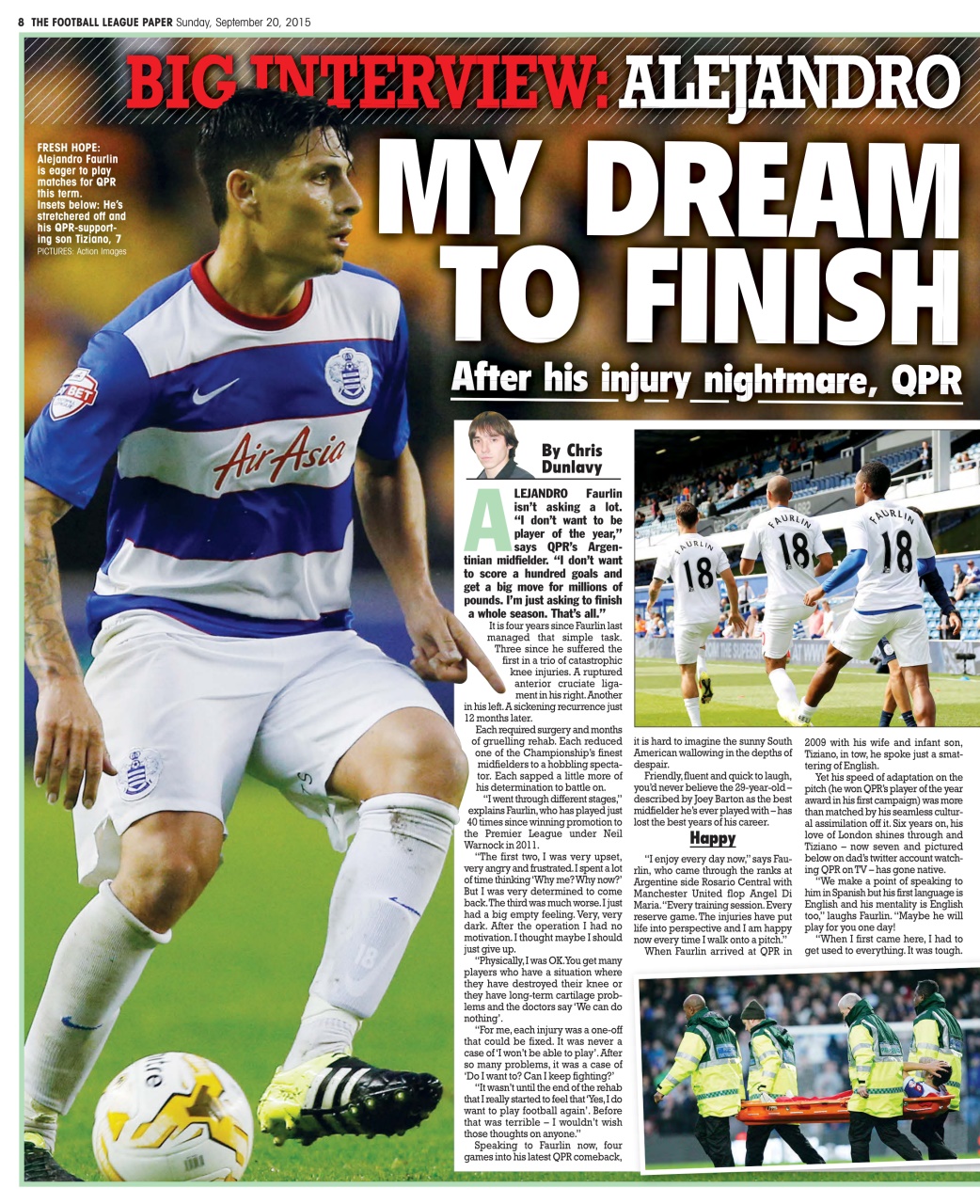 The Football League Paper Preview Pages