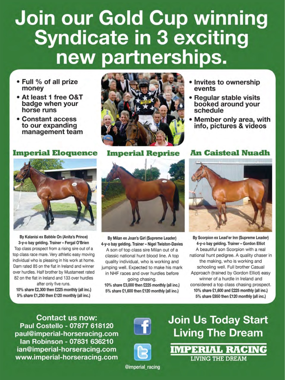Racing Ahead Preview Pages