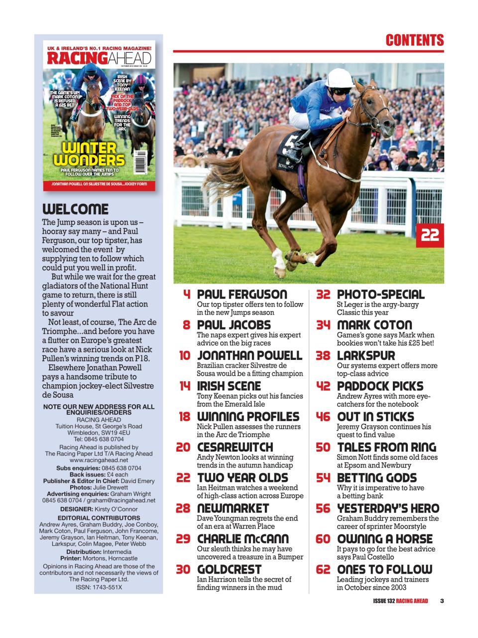 Racing Ahead Preview Pages