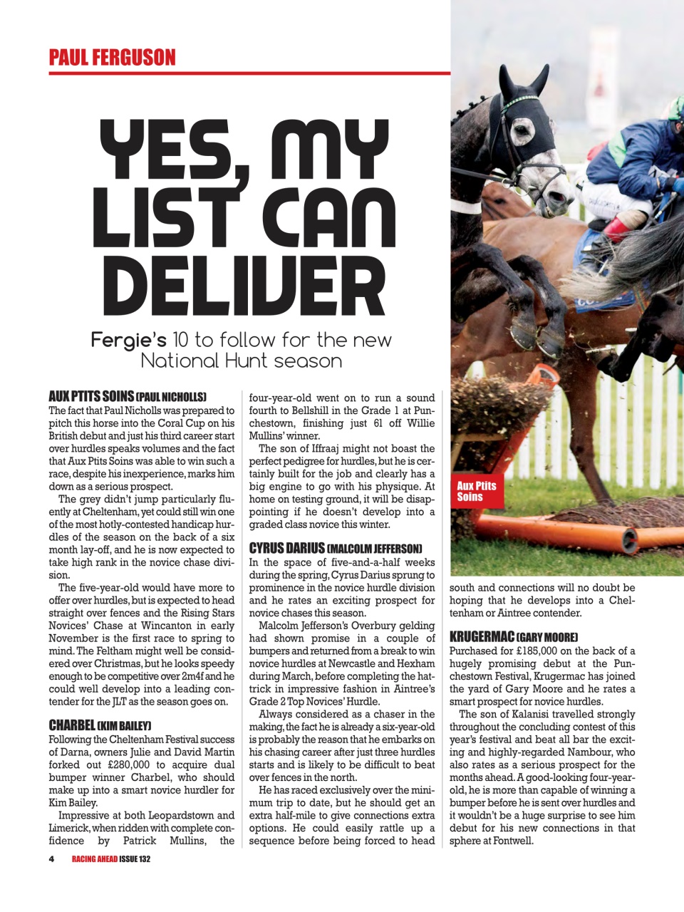 Racing Ahead Preview Pages