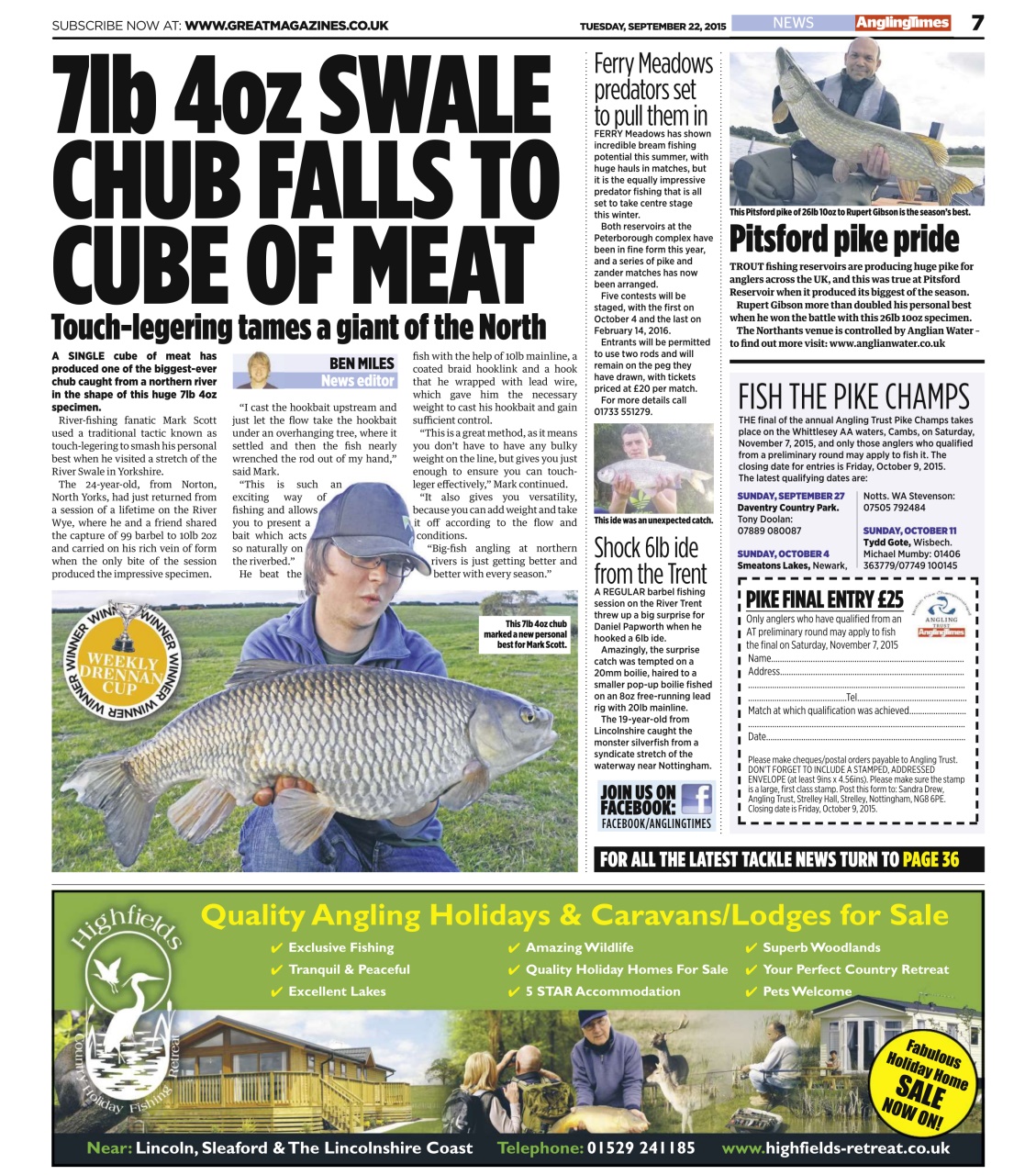 Angling Times Preview Pages