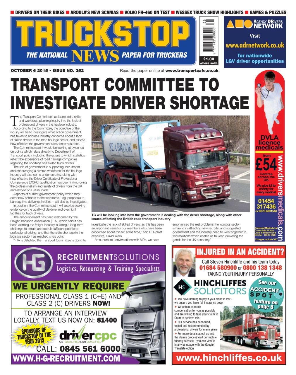 Truckstop News Preview Pages