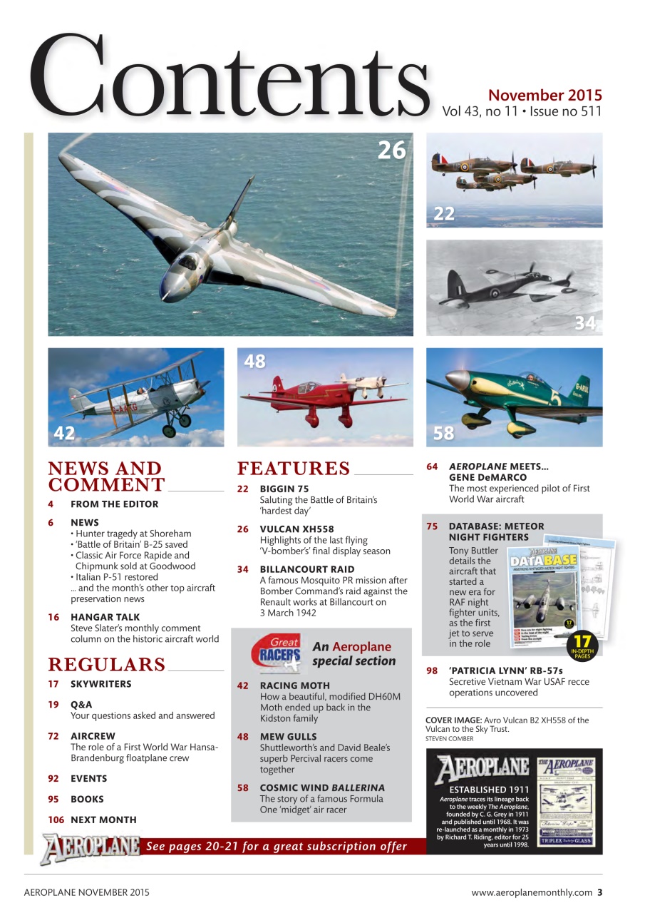 Aeroplane Preview Pages