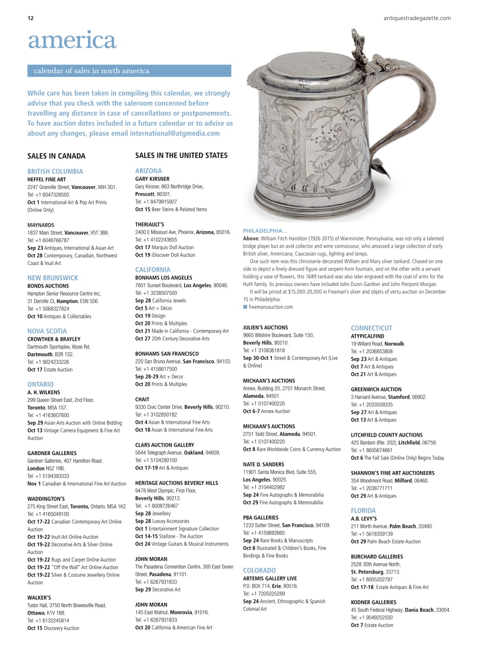 Antiques Trade Gazette Preview Pages