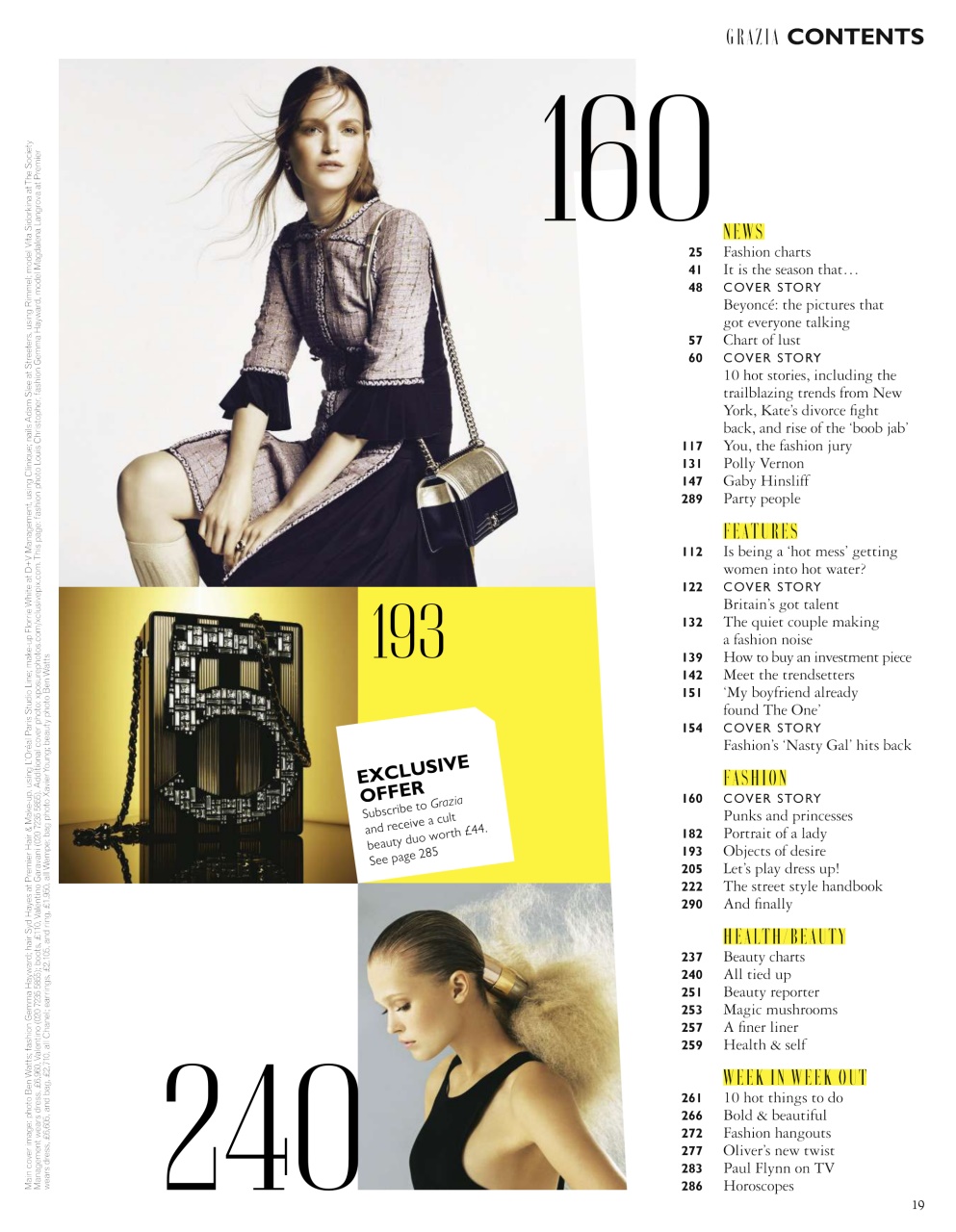 Grazia Preview Pages