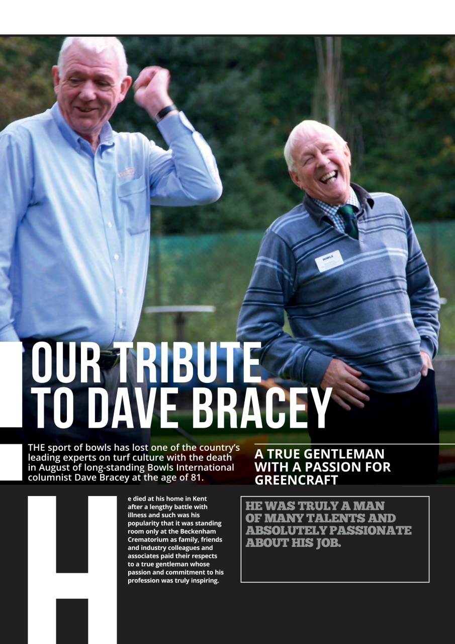 Bowls International Preview Pages