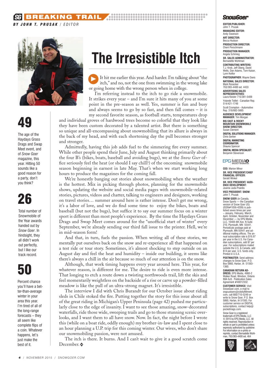 SnowGoer Preview Pages