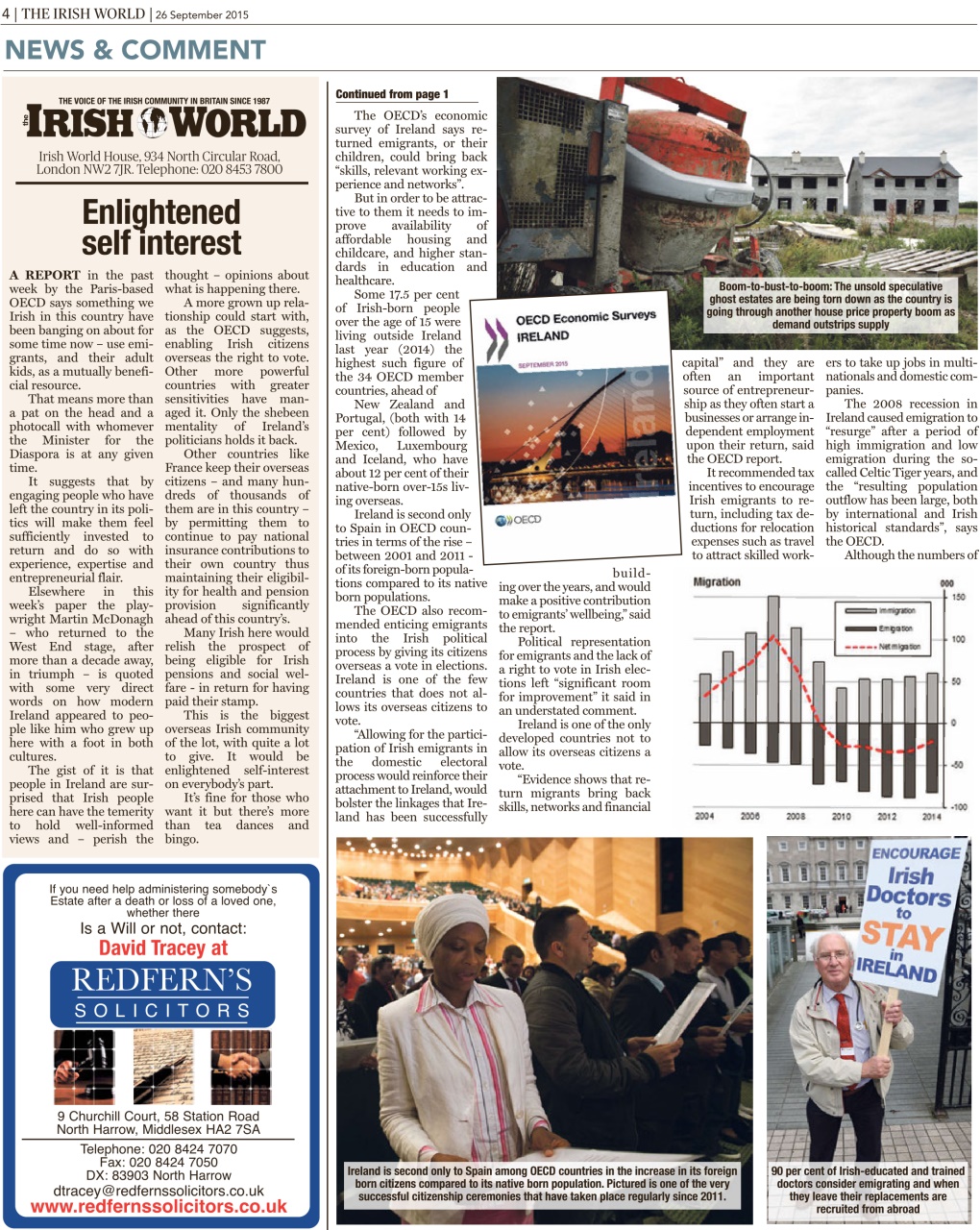 Irish World Preview Pages