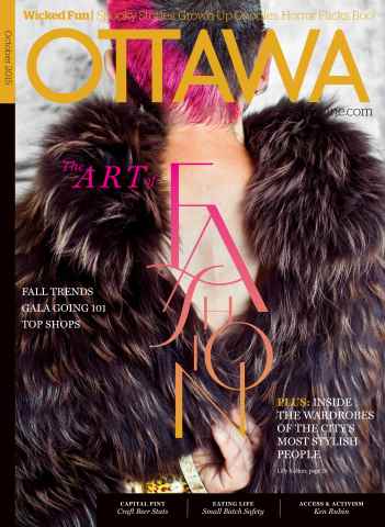 Ottawa Magazine issue October 2015