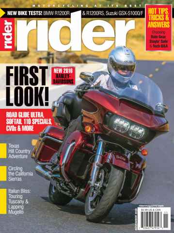 Rider Magazine issue November 2015