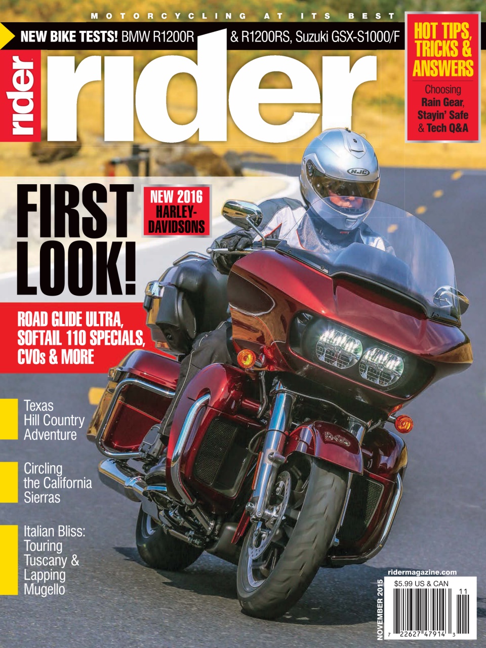 Rider Magazine Preview Pages