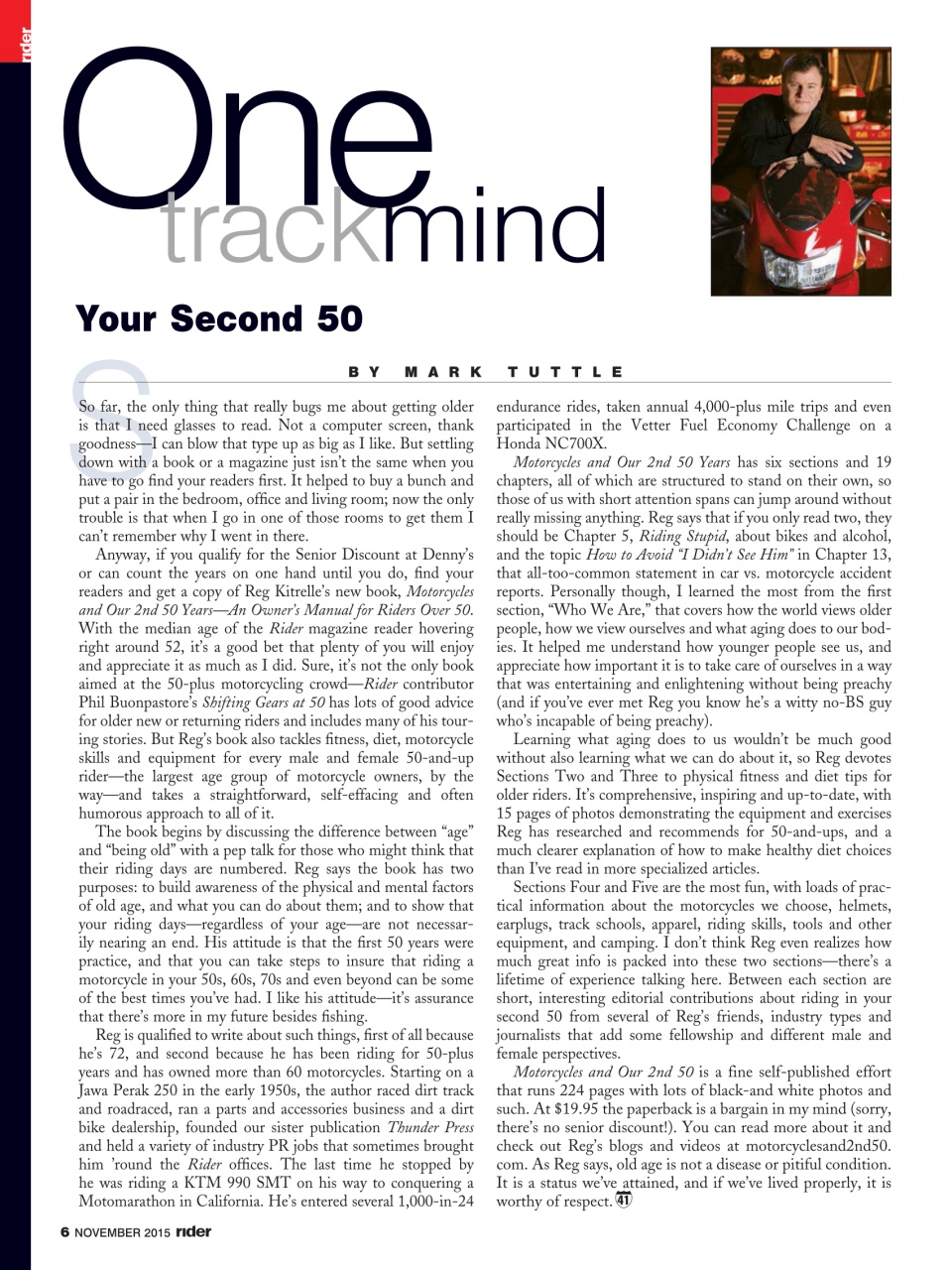 Rider Magazine Preview Pages