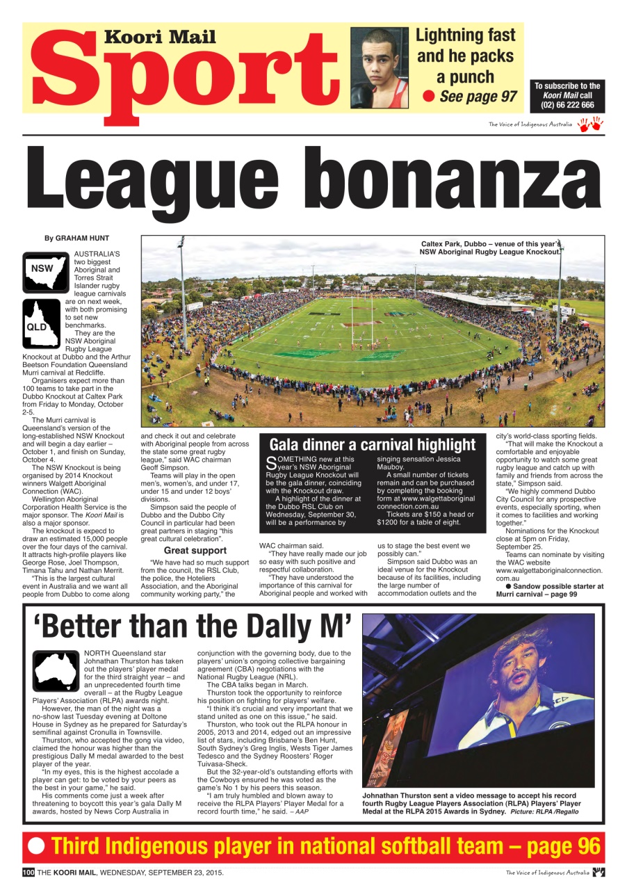 Koori Mail Preview Pages