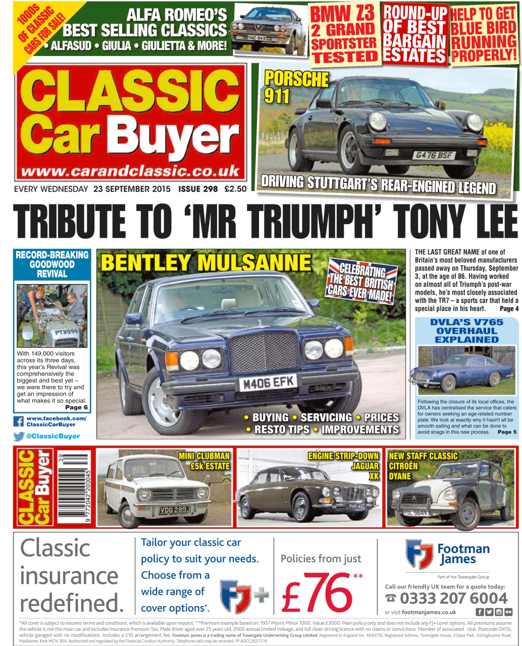 Classic Car Buyer Preview Pages