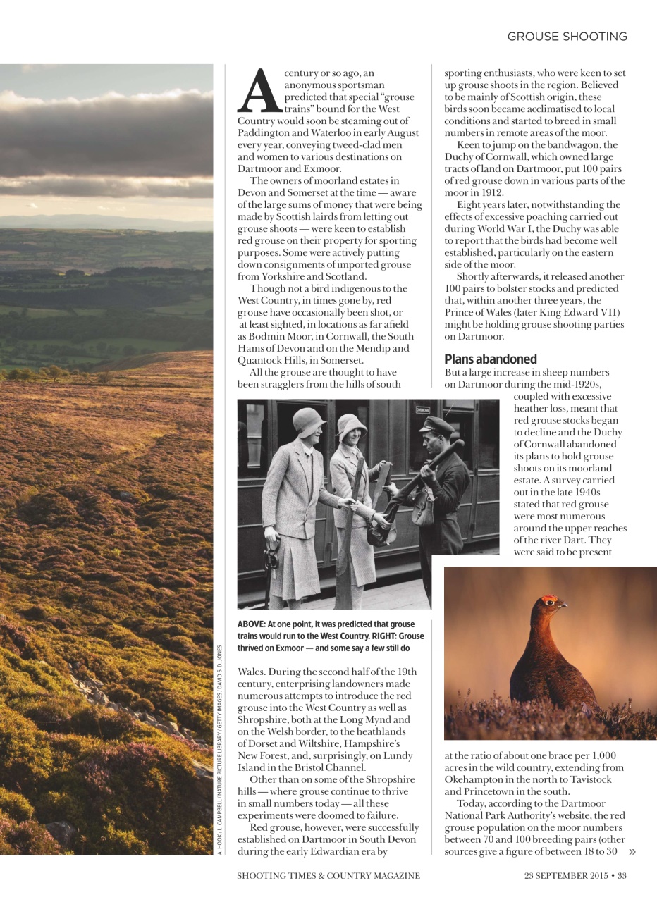 Shooting Times & Country Preview Pages