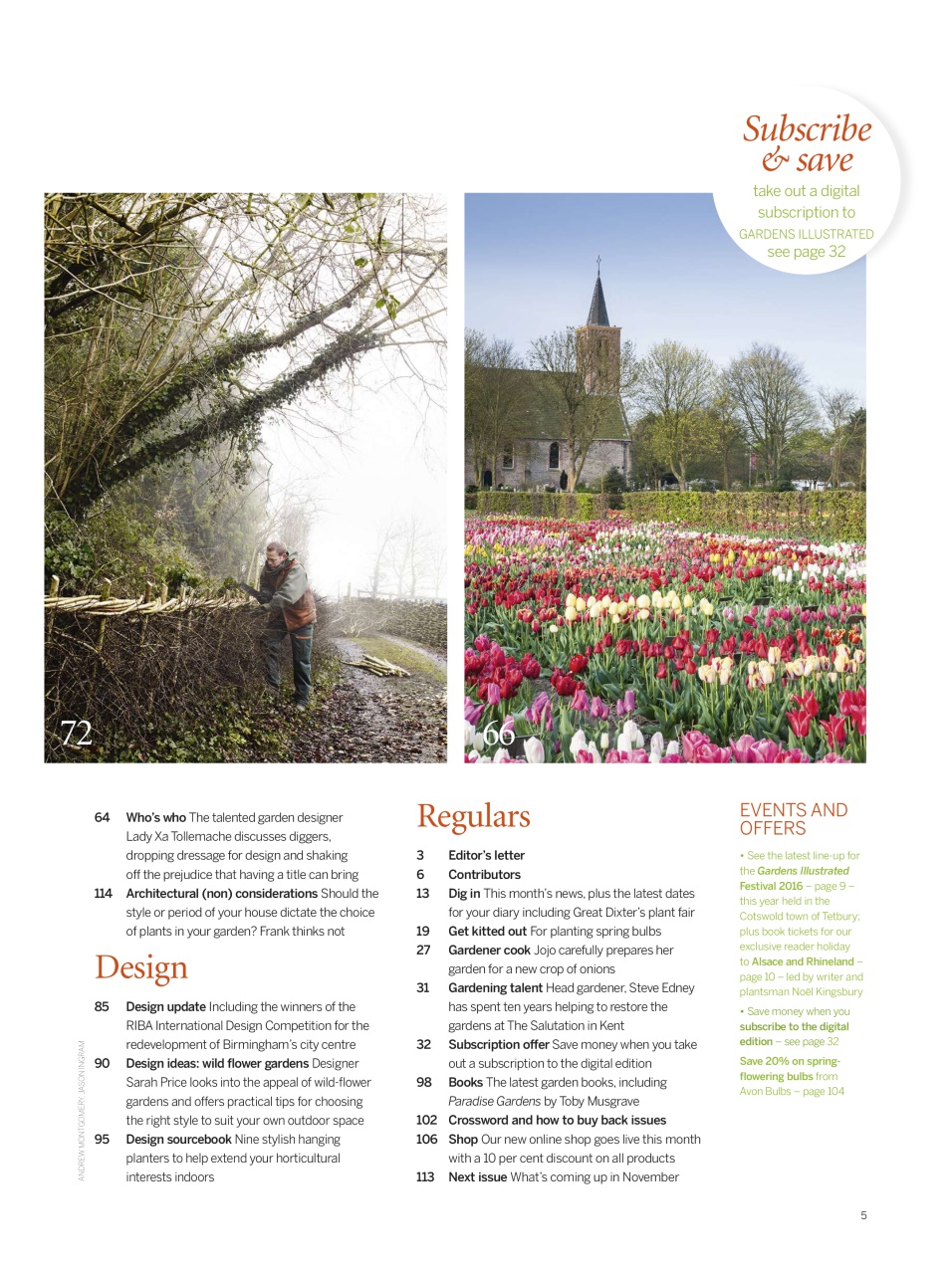 Gardens Illustrated Preview Pages