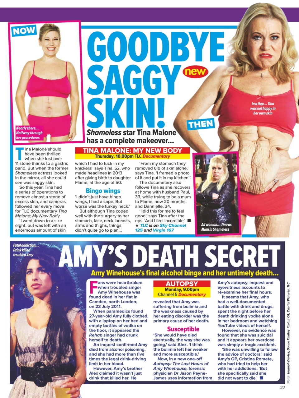 What's on TV Preview Pages