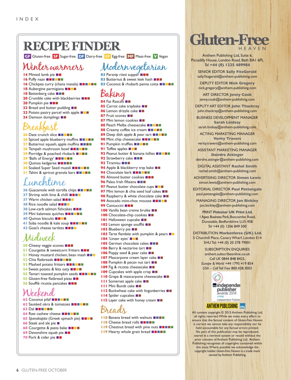 Gluten-Free Heaven Preview Pages