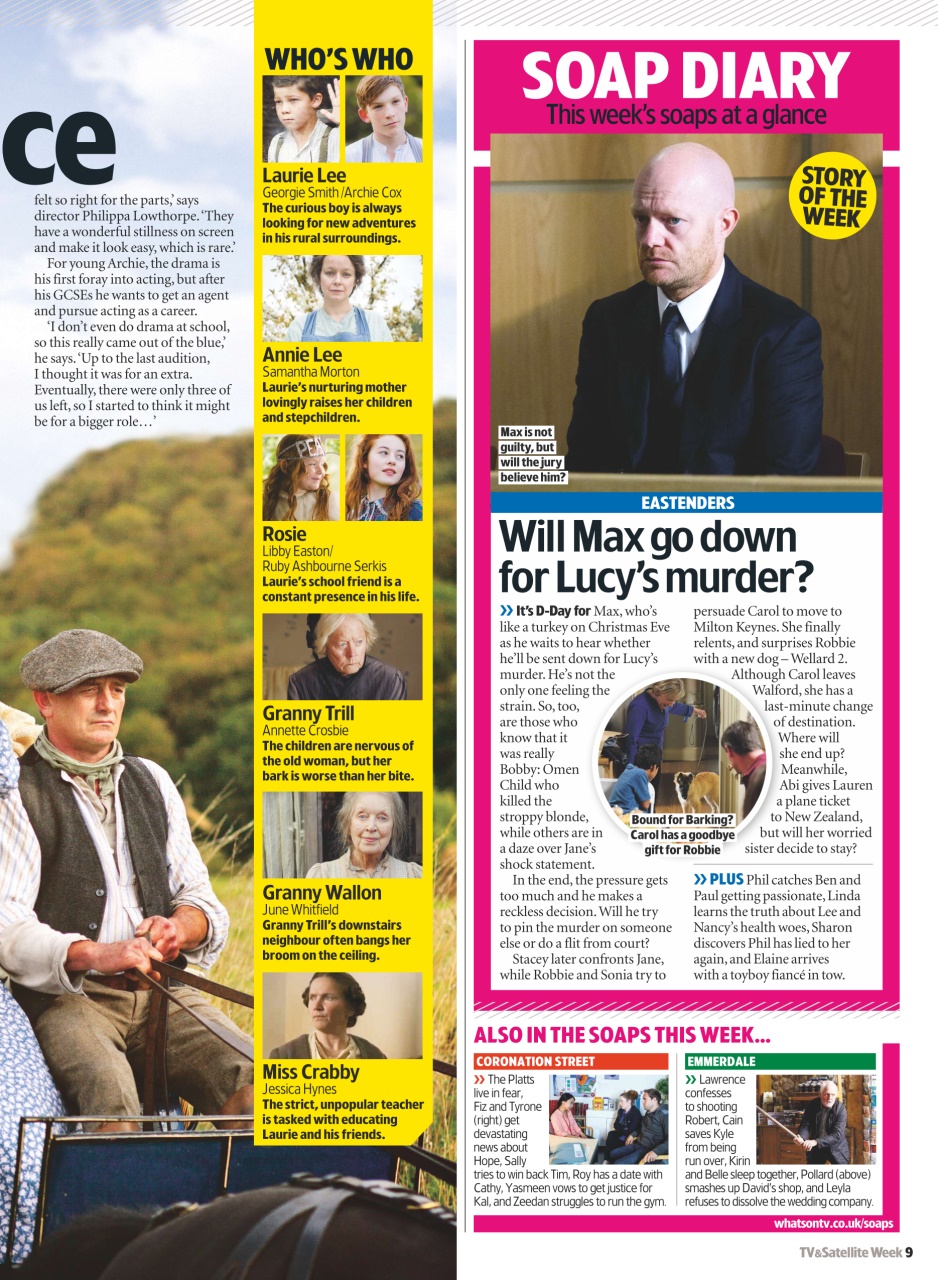 TV & Satellite Week Preview Pages