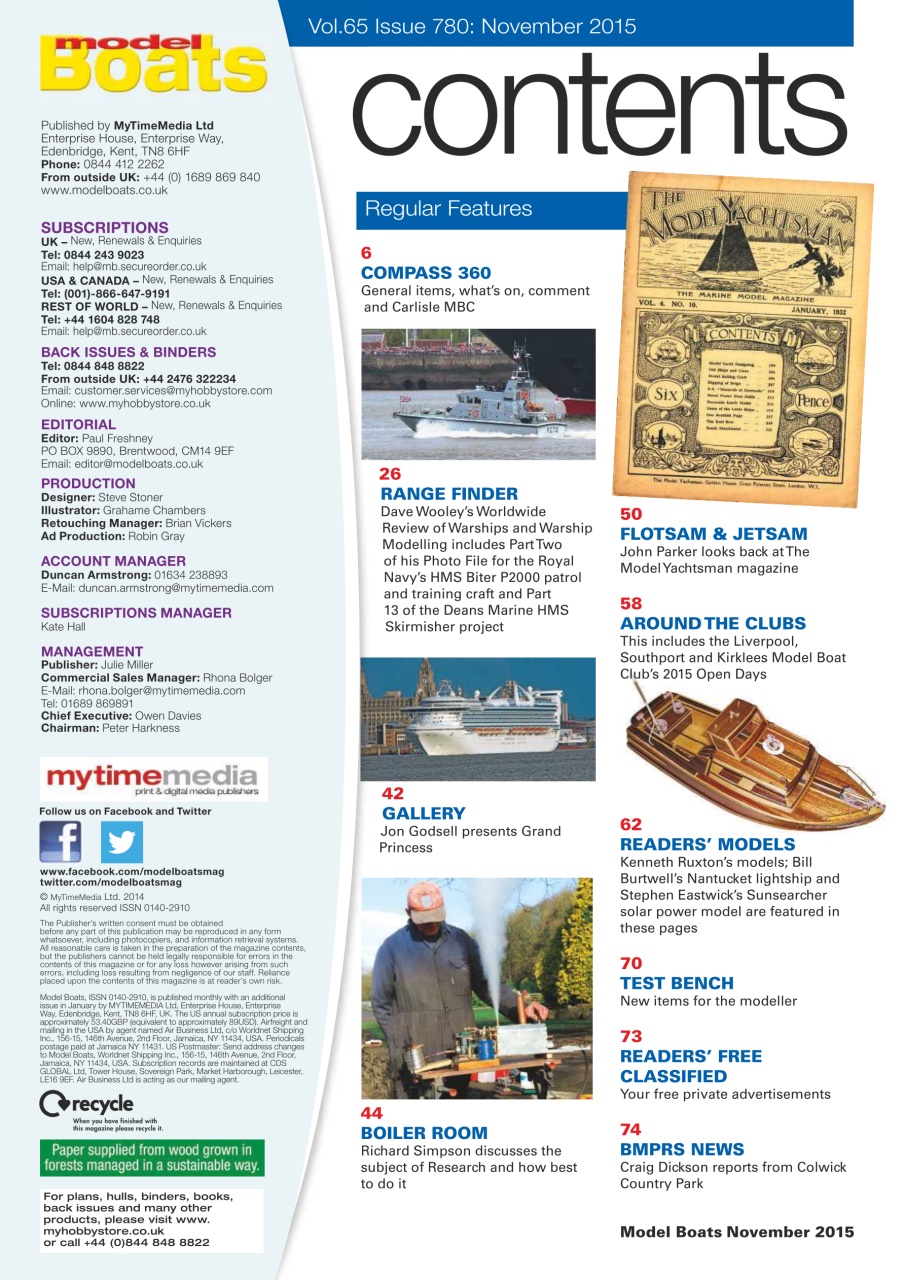 Model Boats Preview Pages