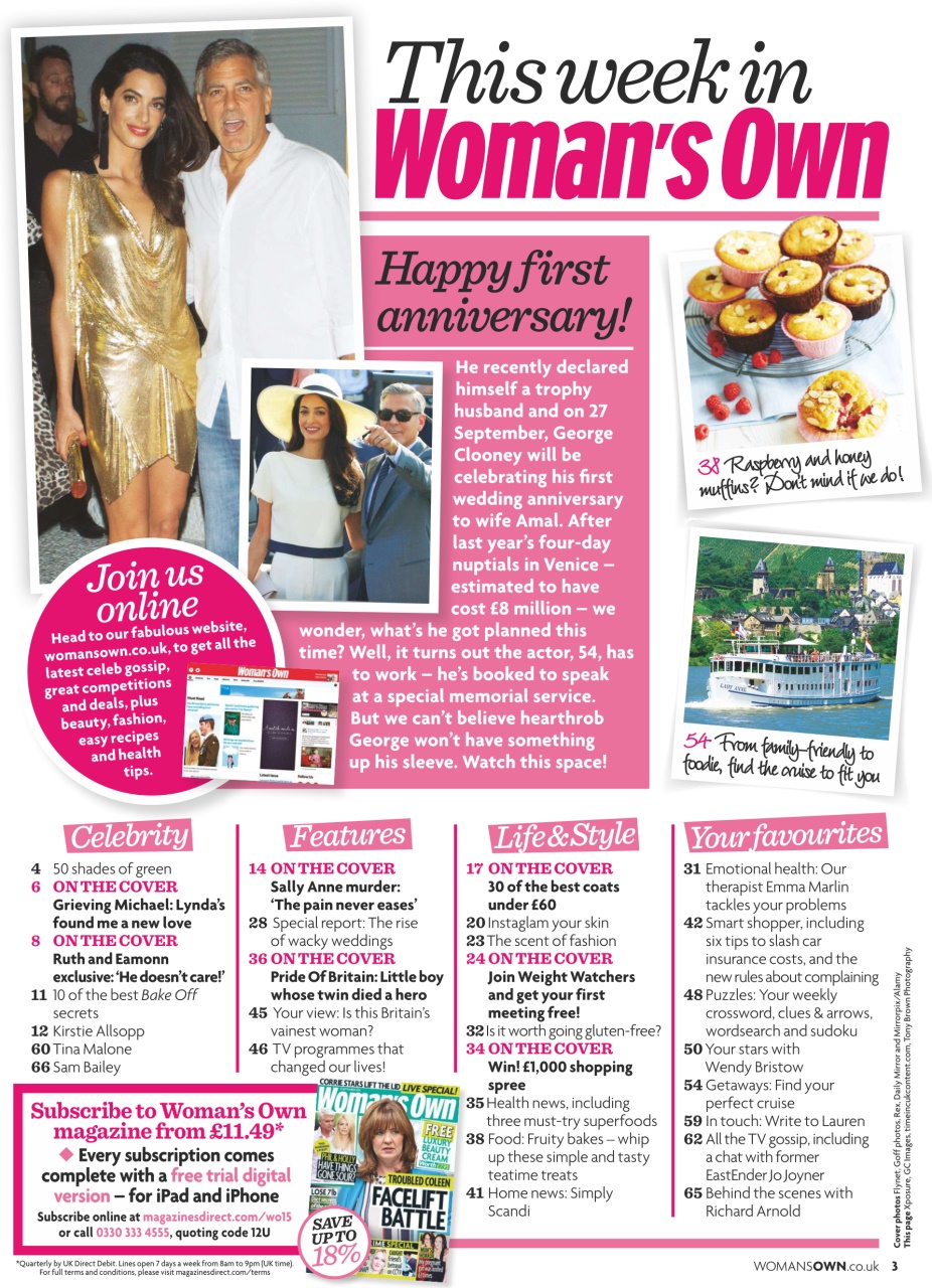 Woman's Own Preview Pages