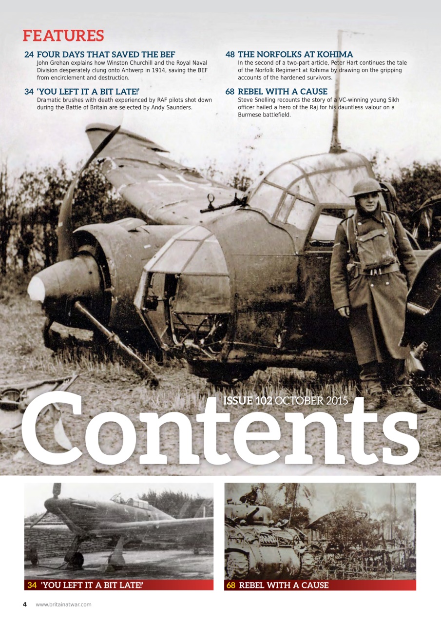 Britain at War Magazine Preview Pages