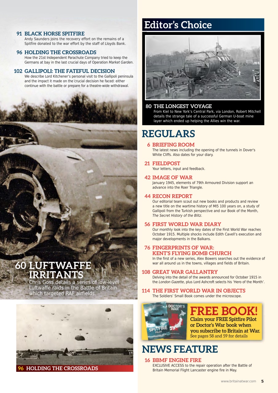 Britain at War Magazine Preview Pages