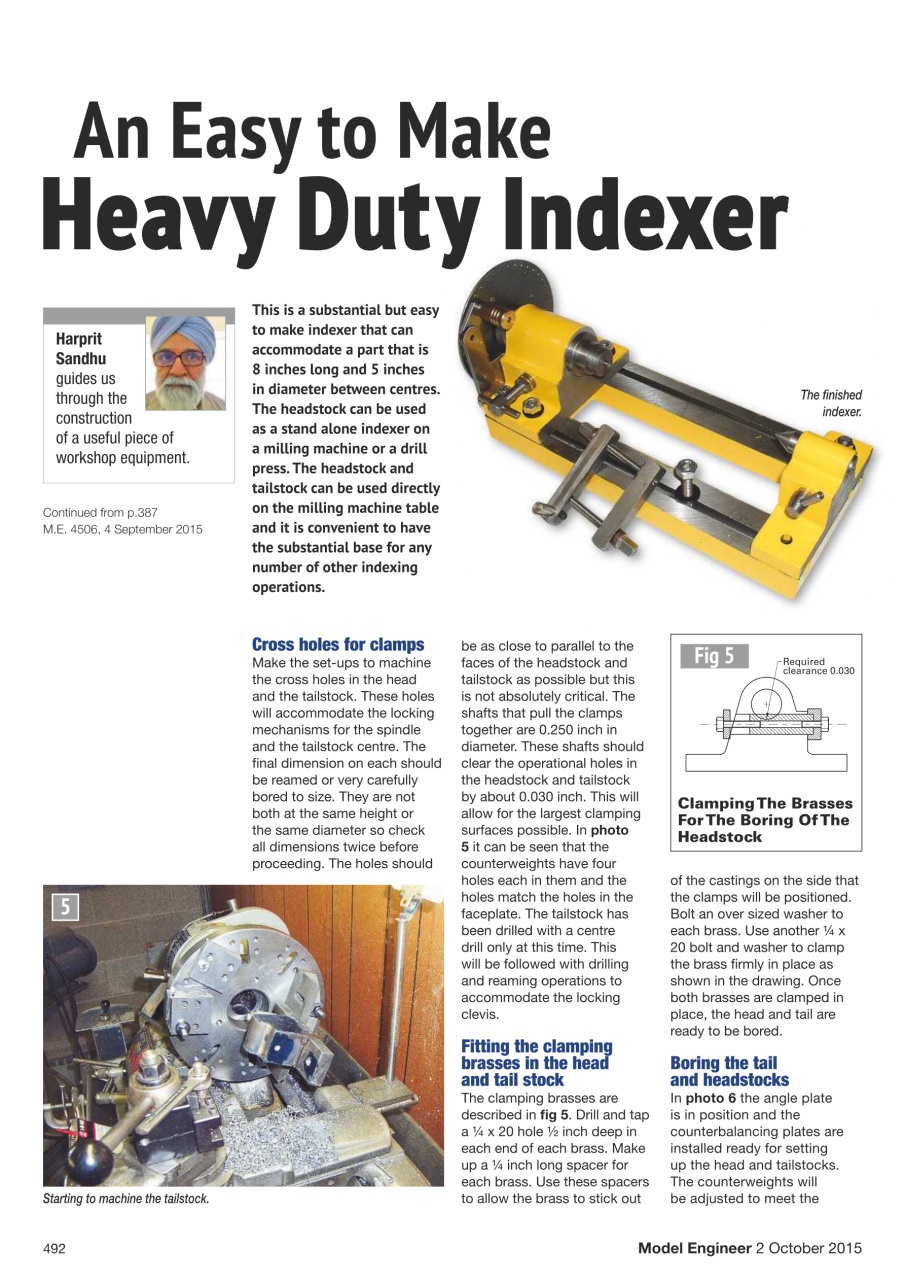 Model Engineer Preview Pages