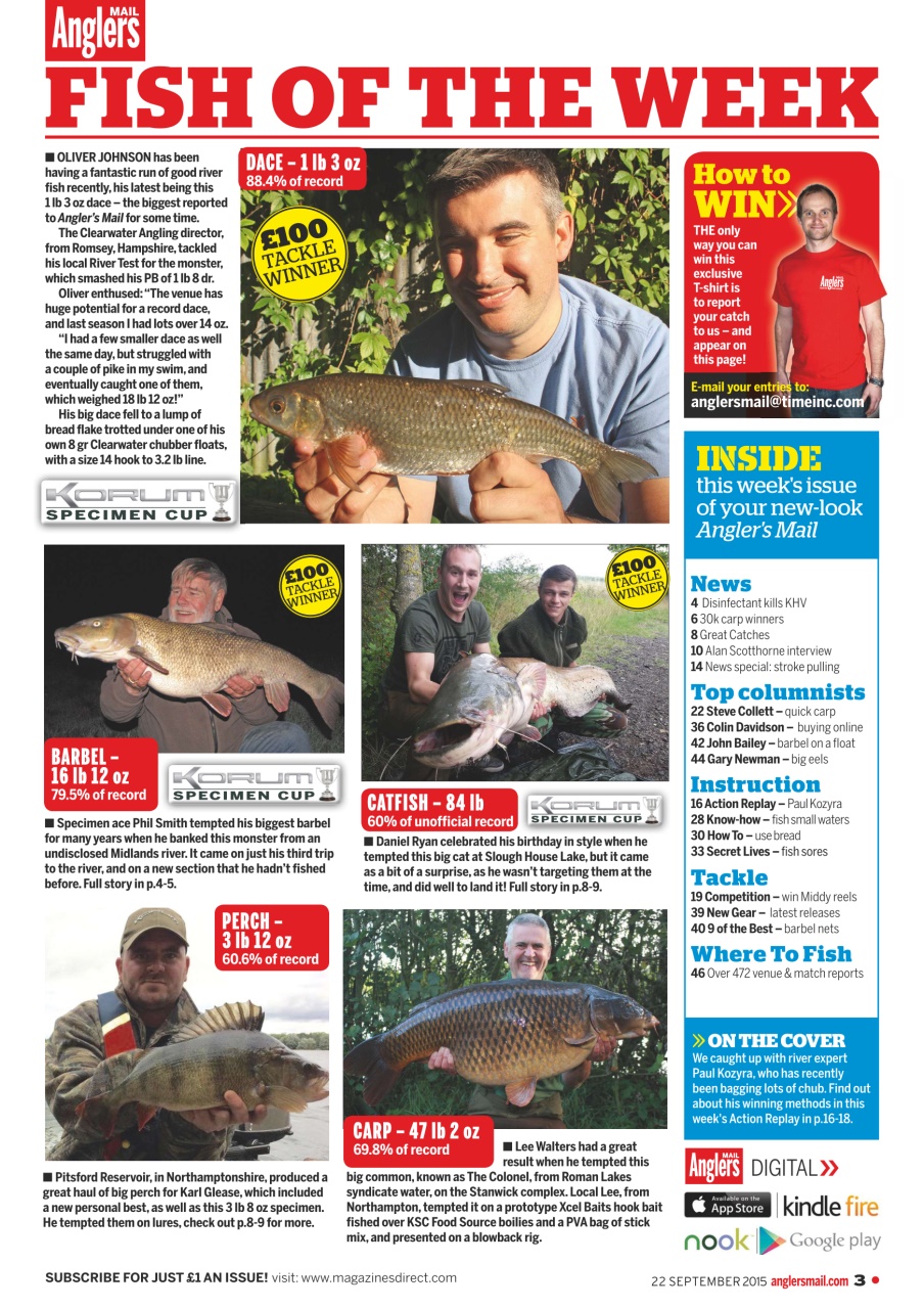 Anglers Mail Preview Pages