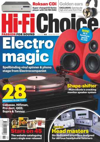 Hi-Fi Choice issue November 2015