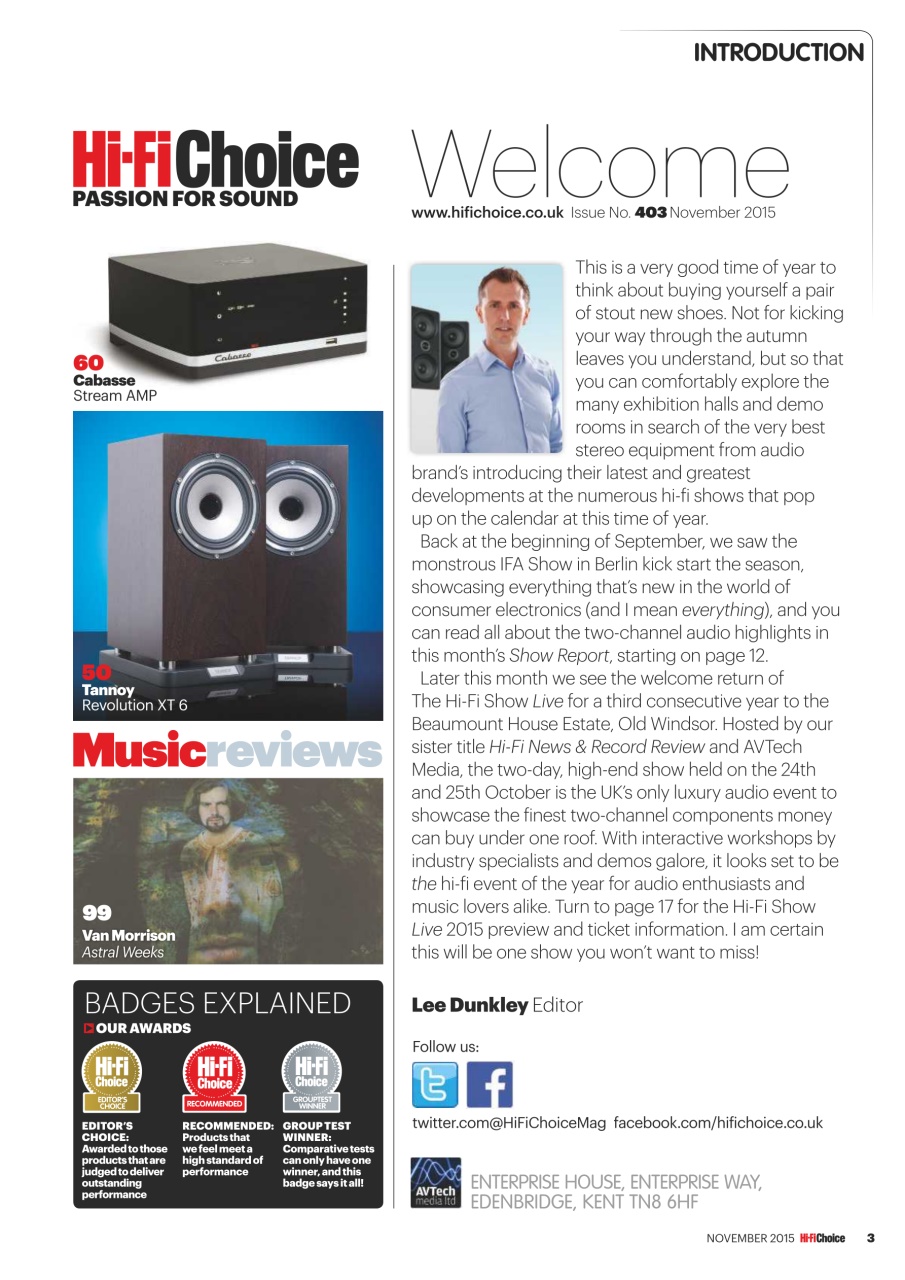 Hi-Fi Choice Preview Pages