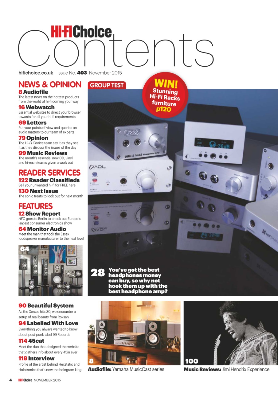 Hi-Fi Choice Preview Pages