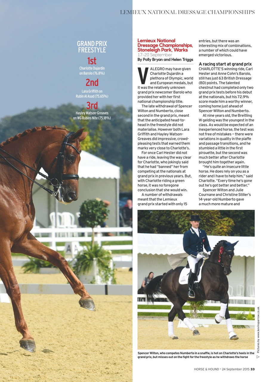 Horse & Hound Preview Pages