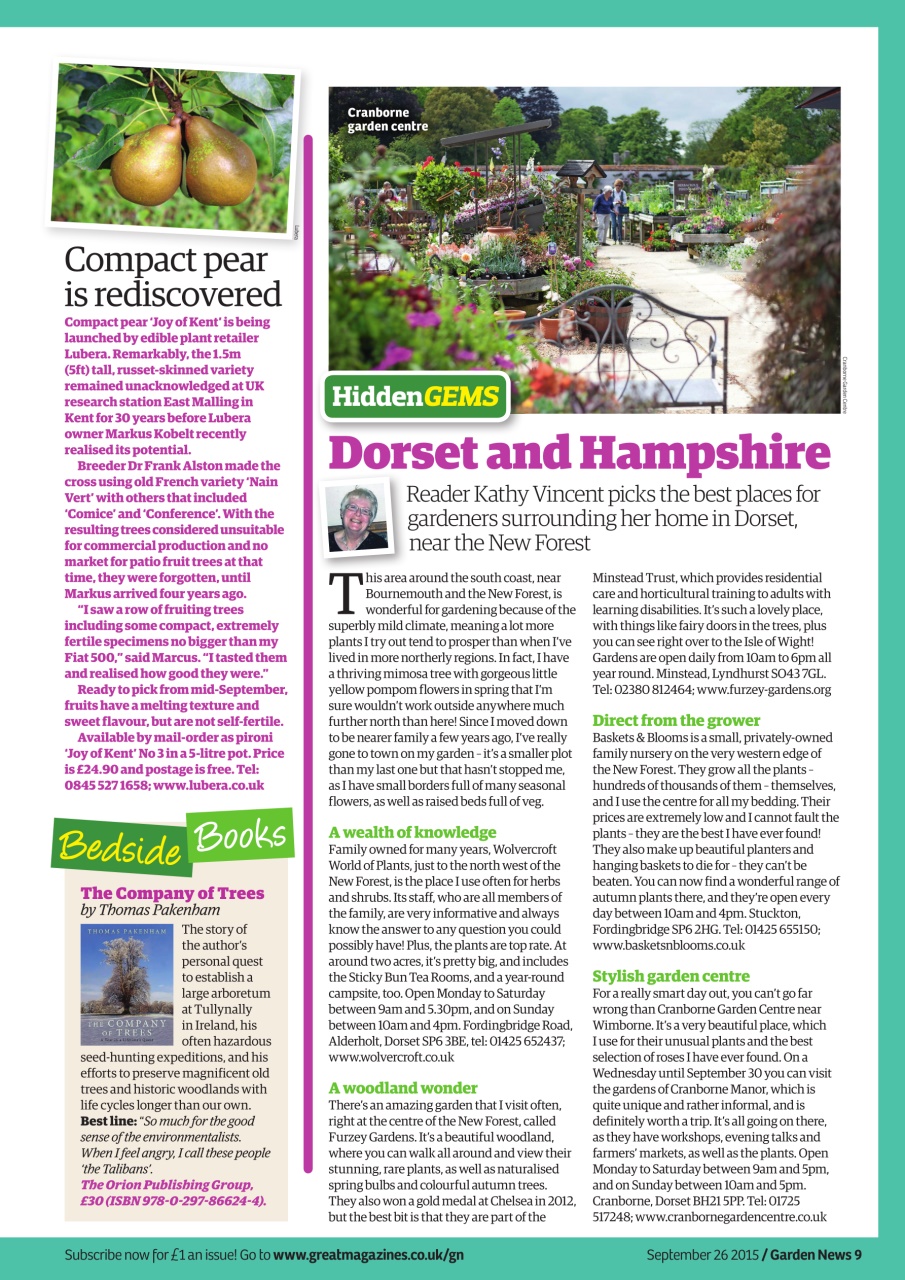 Garden News Preview Pages