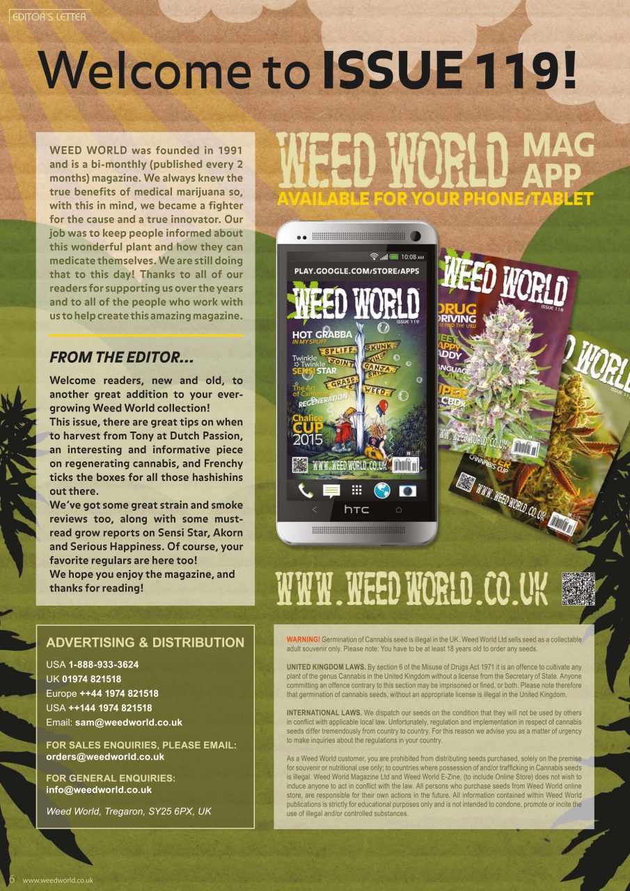 Weed World Preview Pages