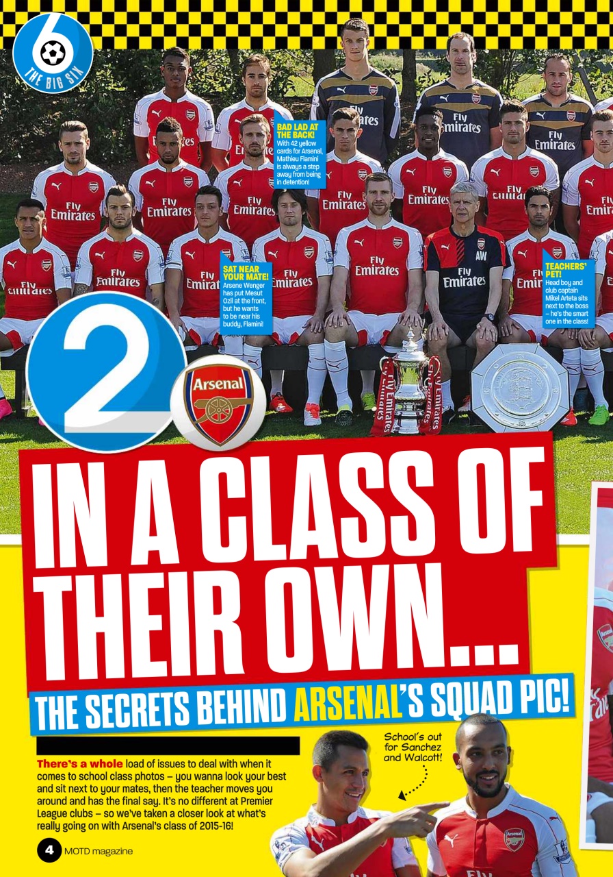 Match of the Day Preview Pages