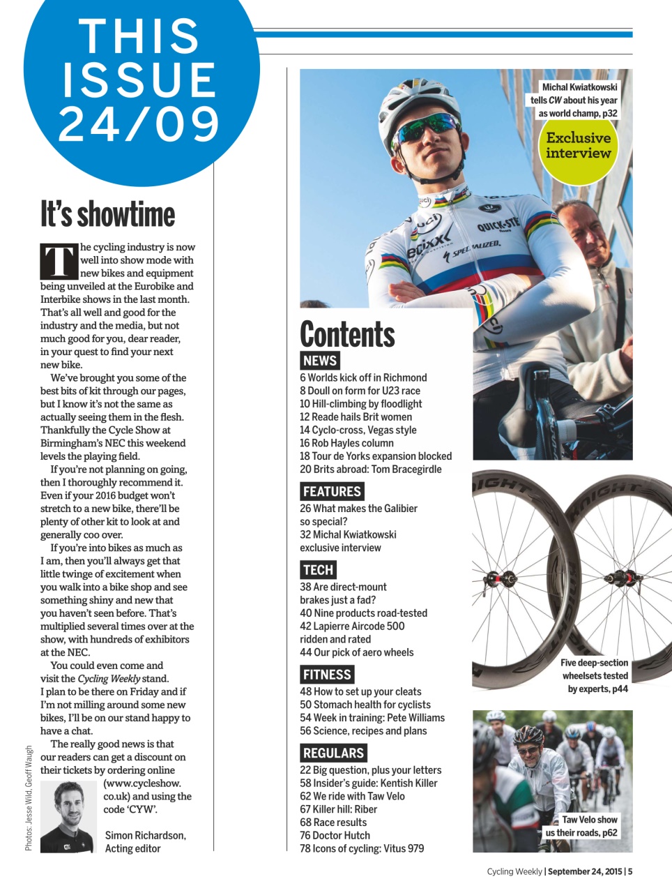 Cycling Weekly Preview Pages
