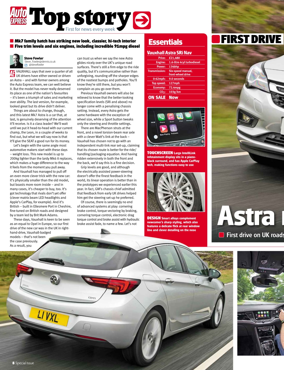 Auto Express Preview Pages