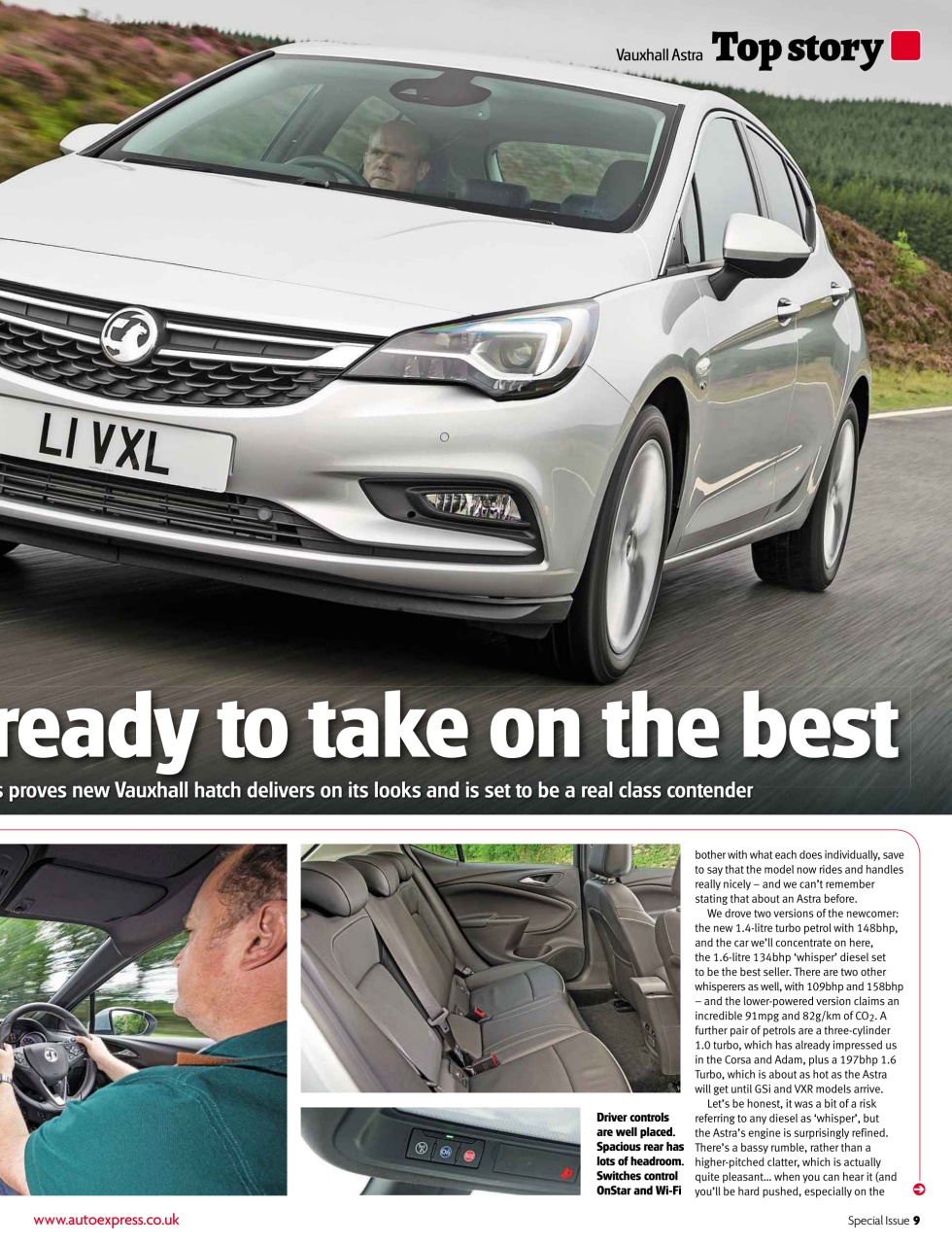 Auto Express Preview Pages