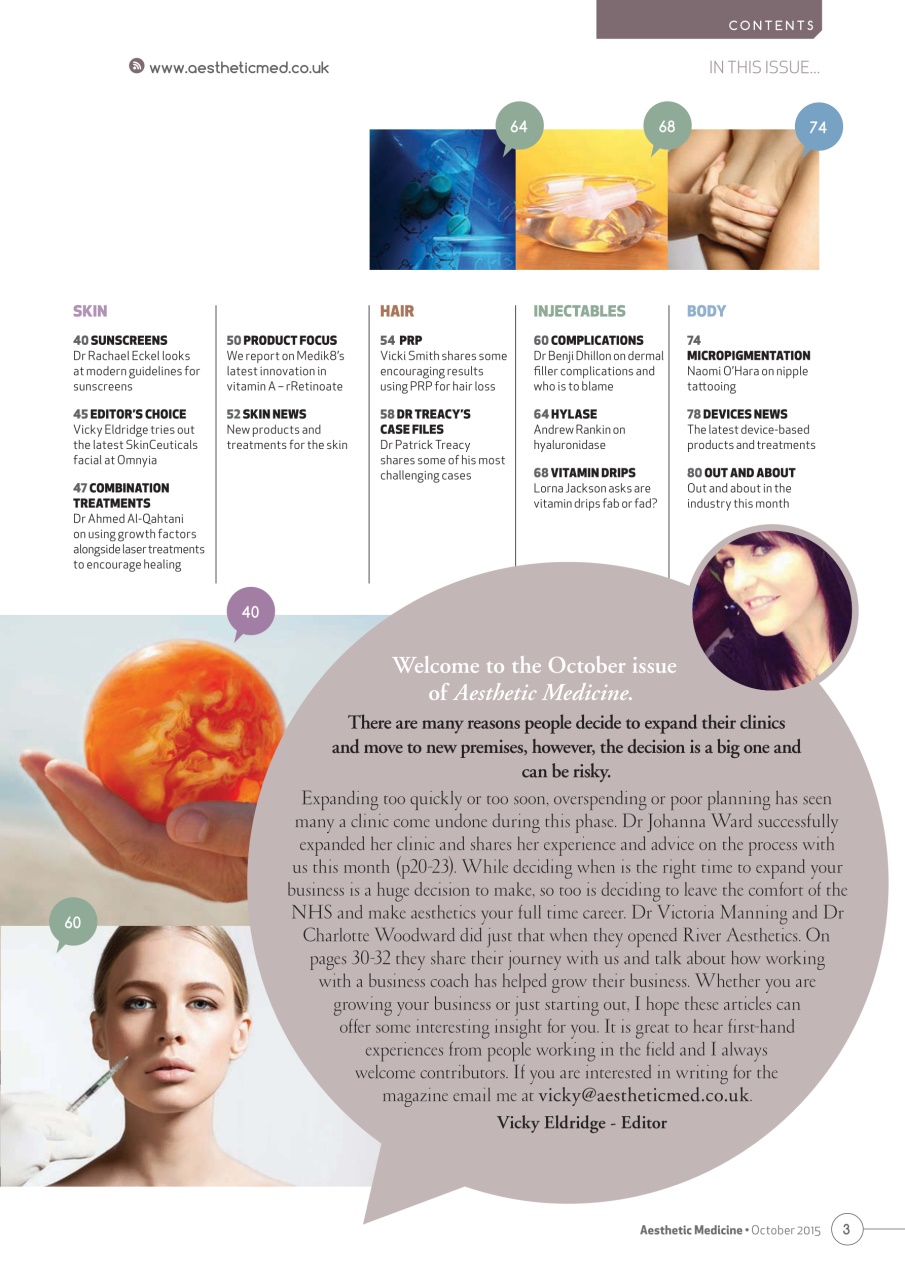 Aesthetic Medicine Preview Pages