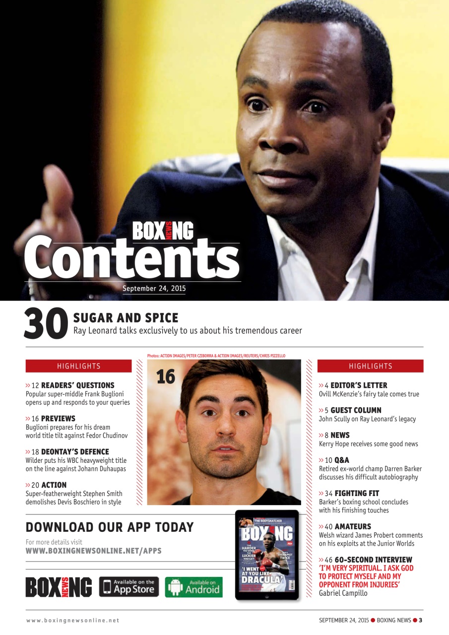 Boxing News Preview Pages