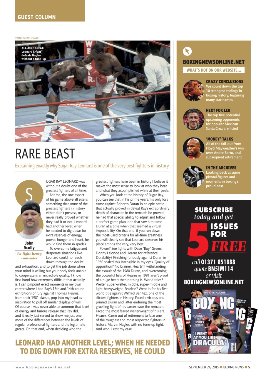 Boxing News Preview Pages