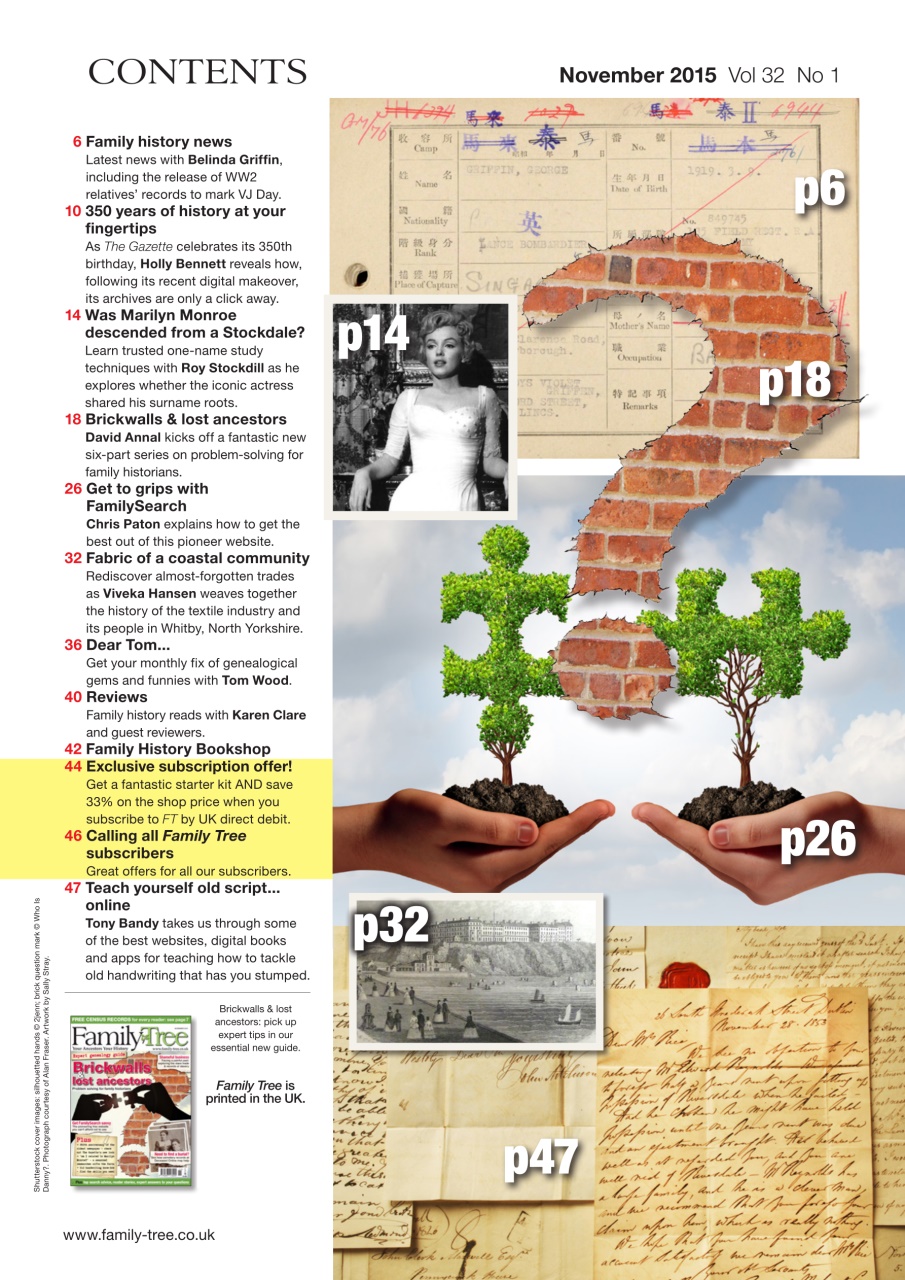 Family Tree Preview Pages