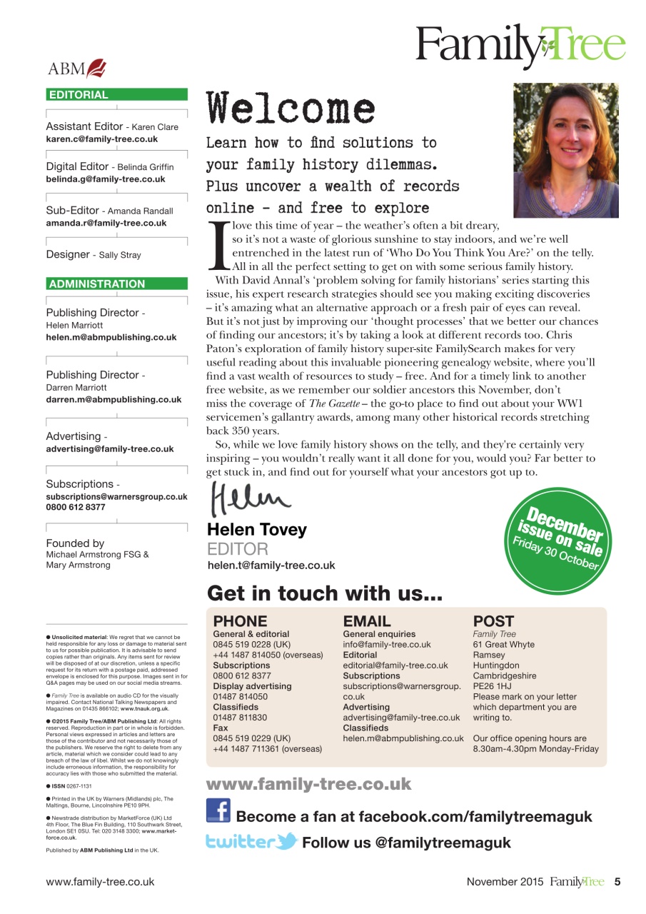 Family Tree Preview Pages