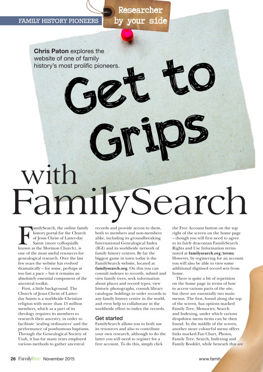 Family Tree Preview Pages