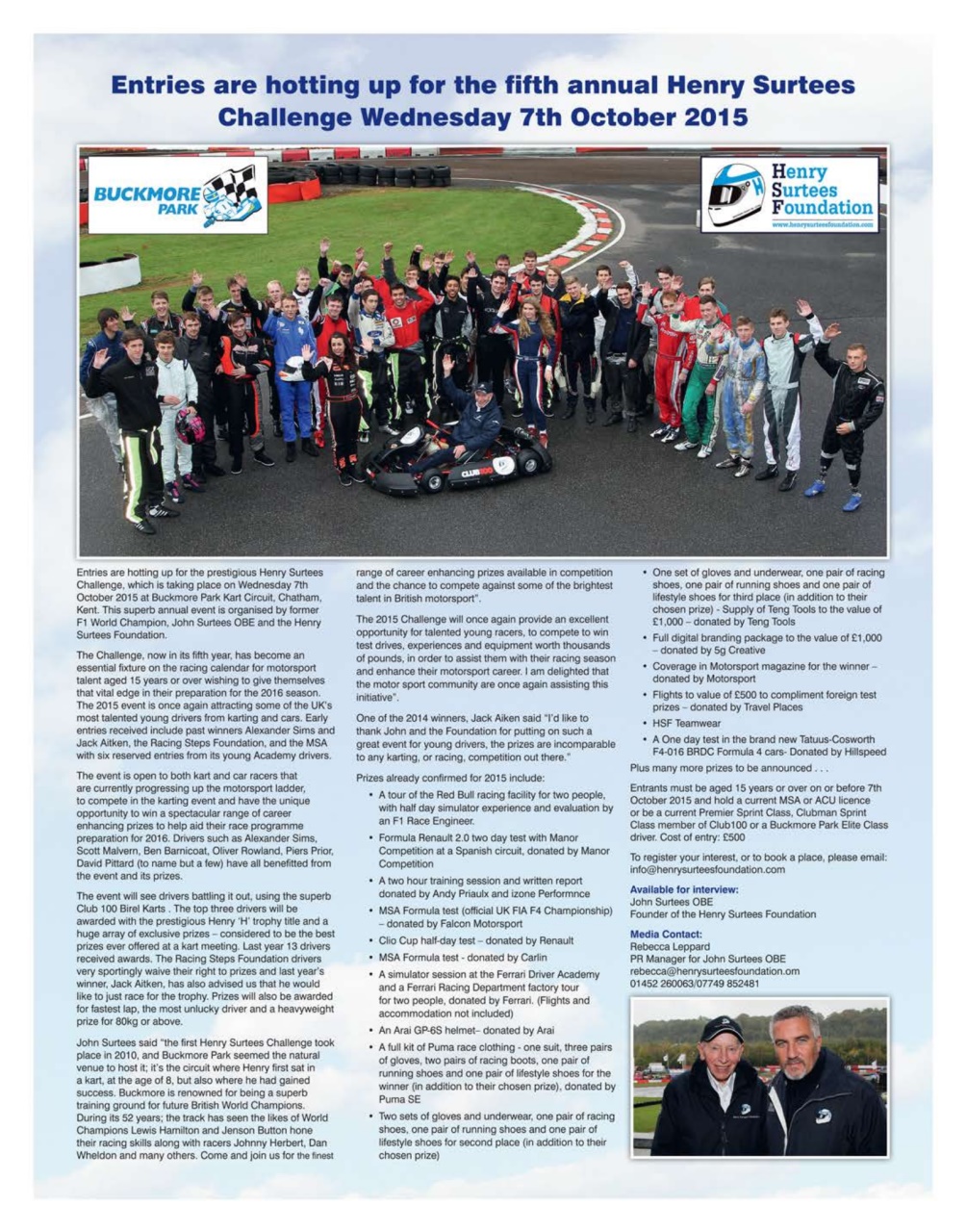 Motorsport News Preview Pages
